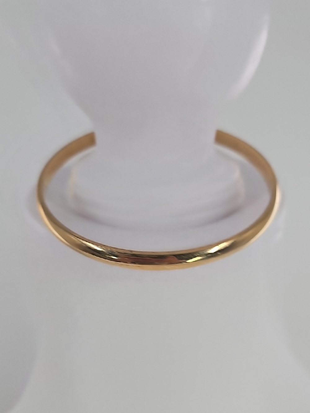 Monet Classic Gold Tone Thin Bangle Bracelet